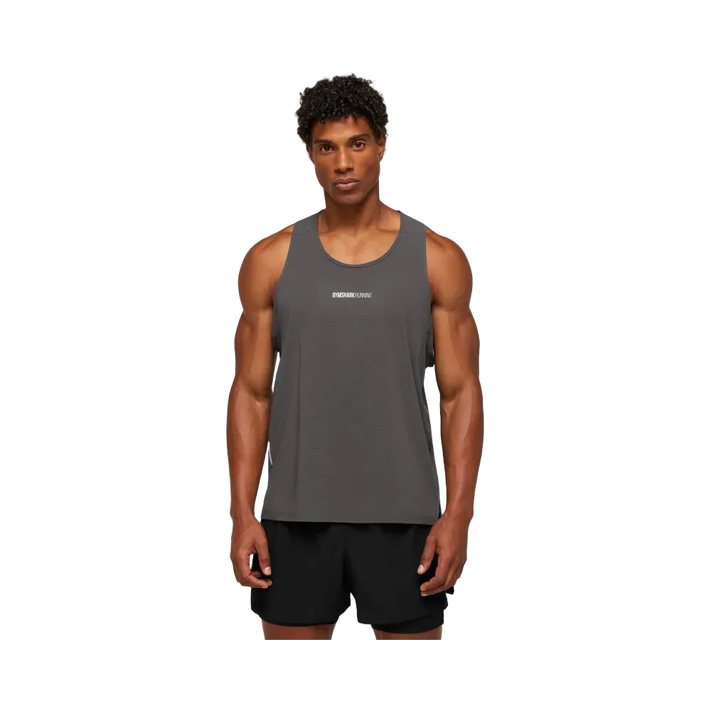 Gymshark Running Tank - Onyx Grey