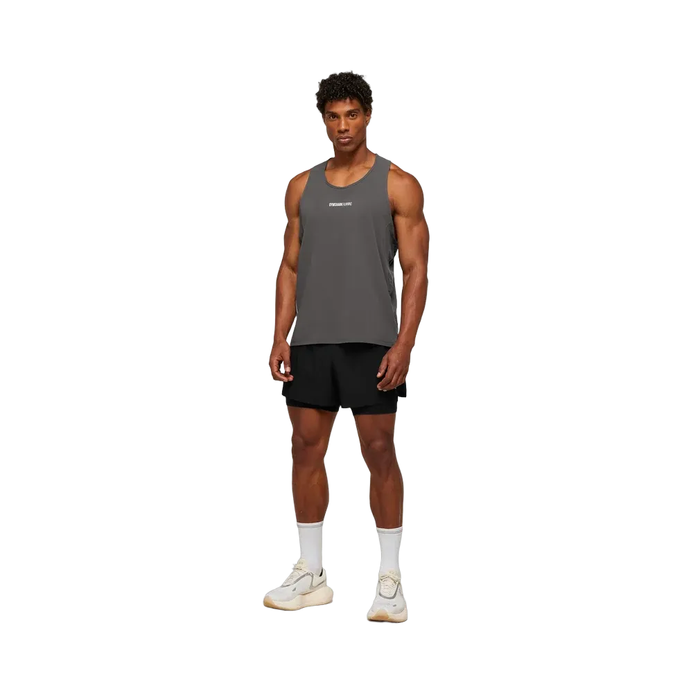 Gymshark Running Tank - Onyx Grey