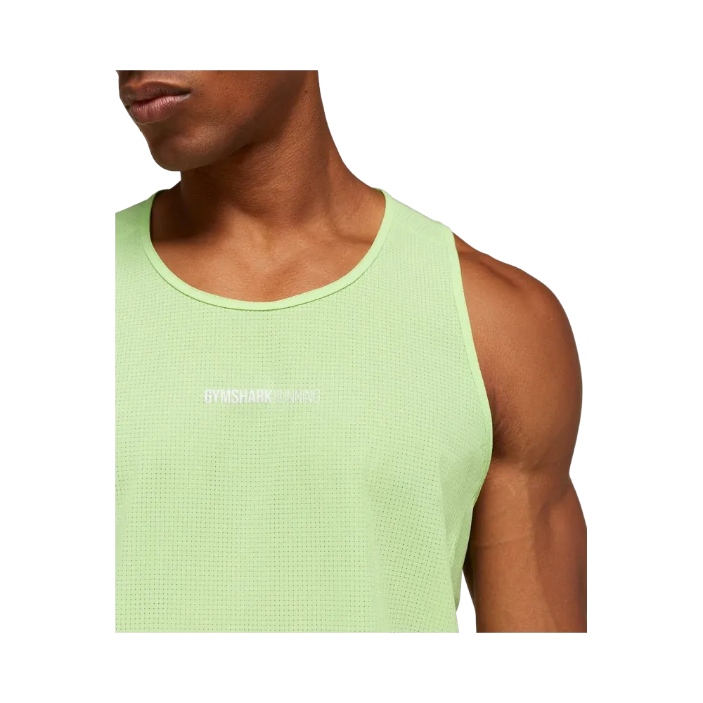 Gymshark Running Tank - Pace Green