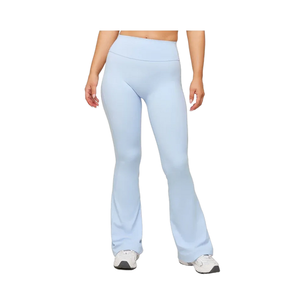 Gymshark Shape Flared Short Leggings - Tranquil Blue