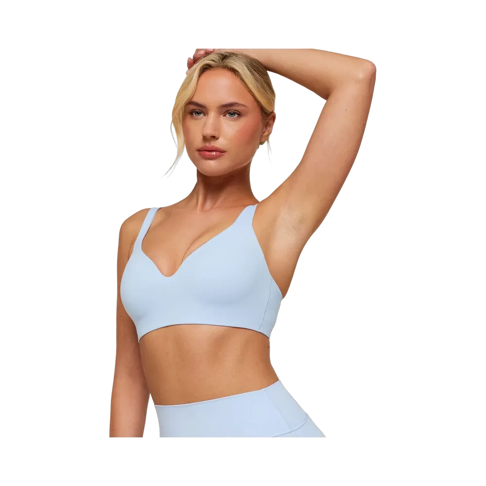 Gymshark Shape Light Support Push Up Bra - Tranquil Blue