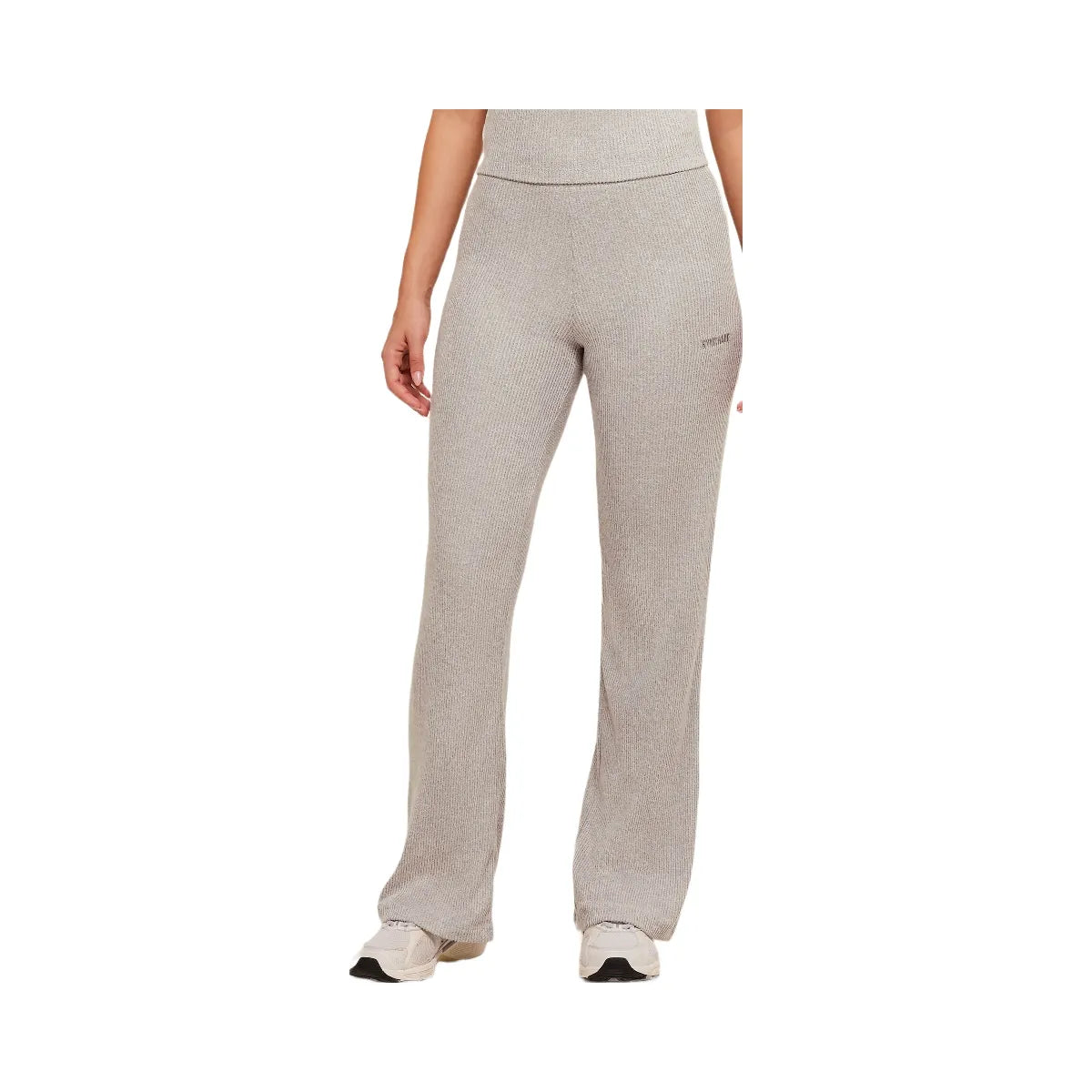 Gymshark SuperSoft Straight Leg Pant "Light Grey Core Marl"