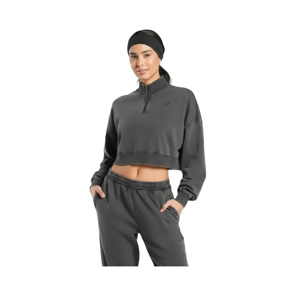 Gymshark Whitney 1/4 Zip Black
