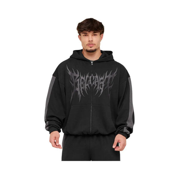 Gymshark x Carlos Belcast Zip Up Hoodie "GS Black"