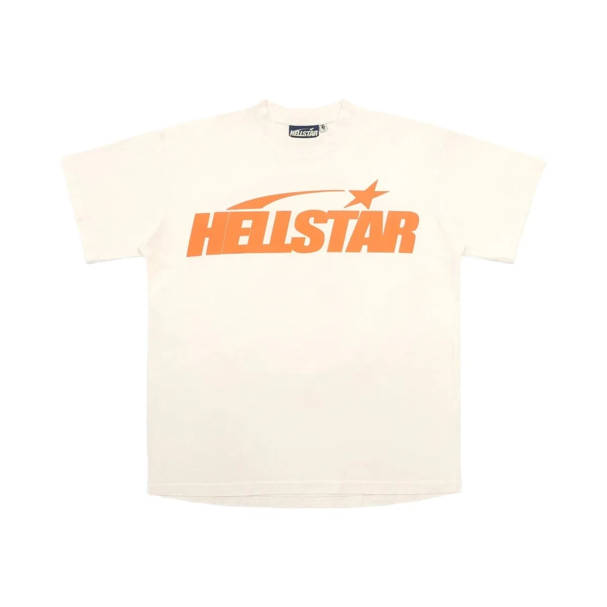 Hellstar Classic T Shirt Orange Blue