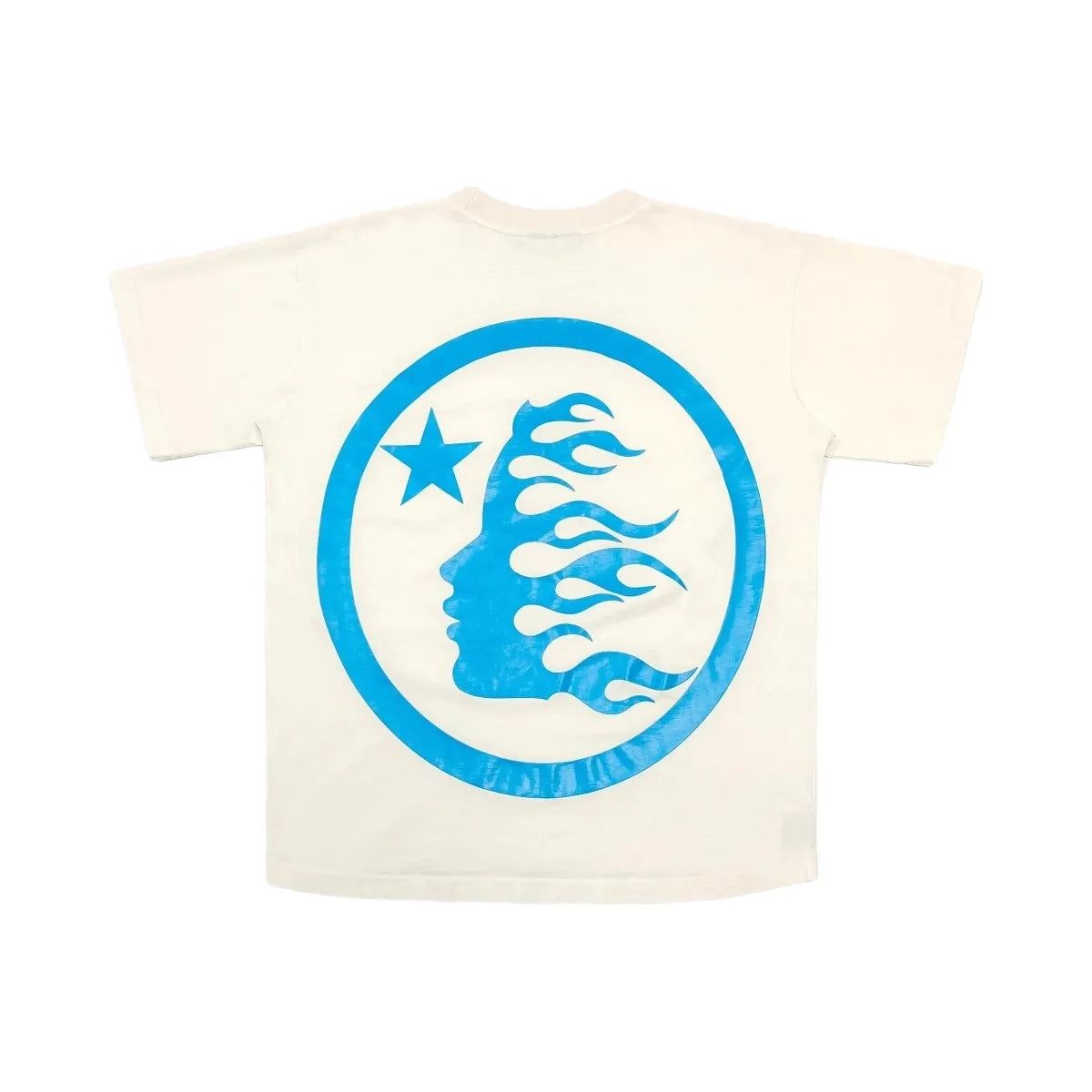 Hellstar Classic T Shirt White Blue