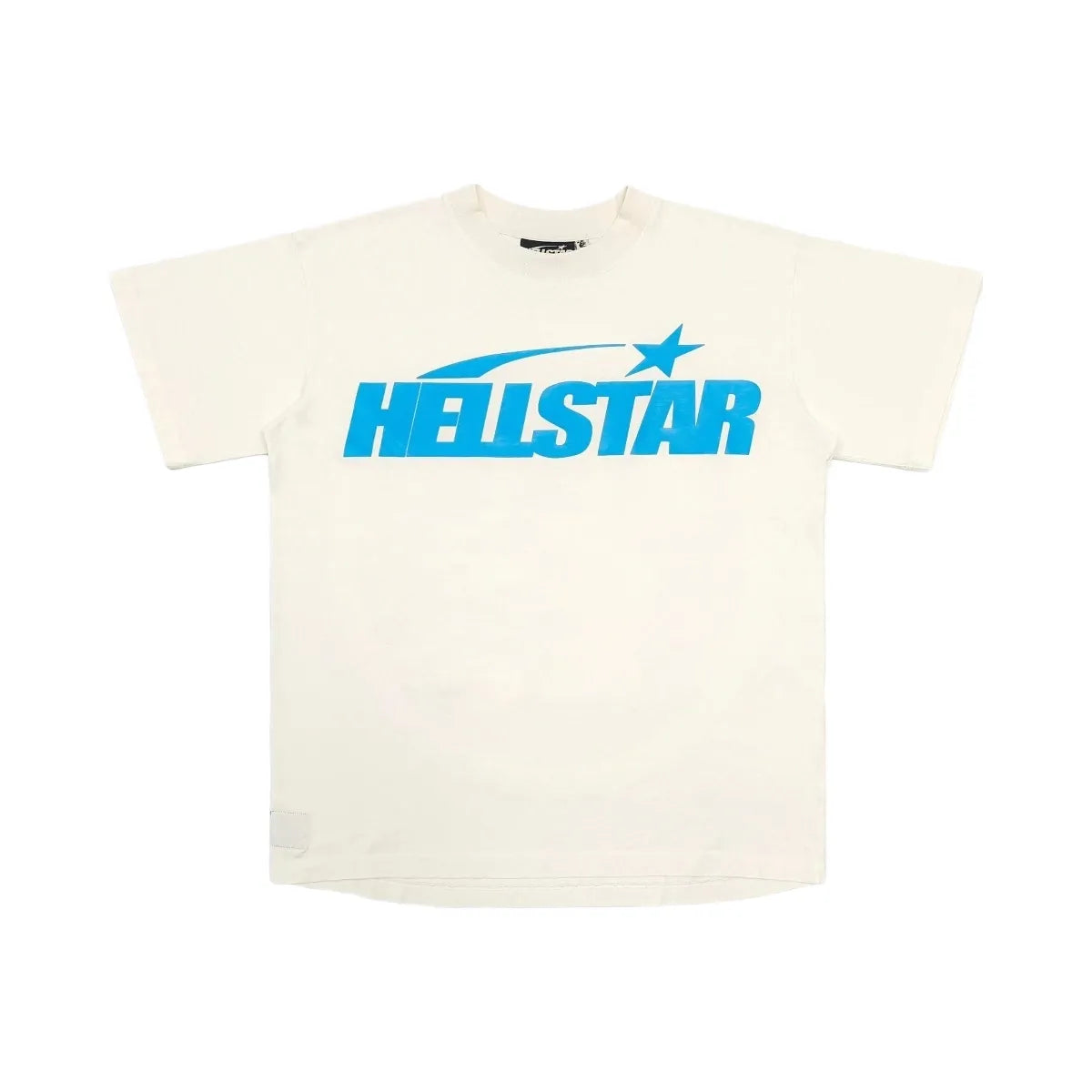 Hellstar Classic T Shirt White Blue