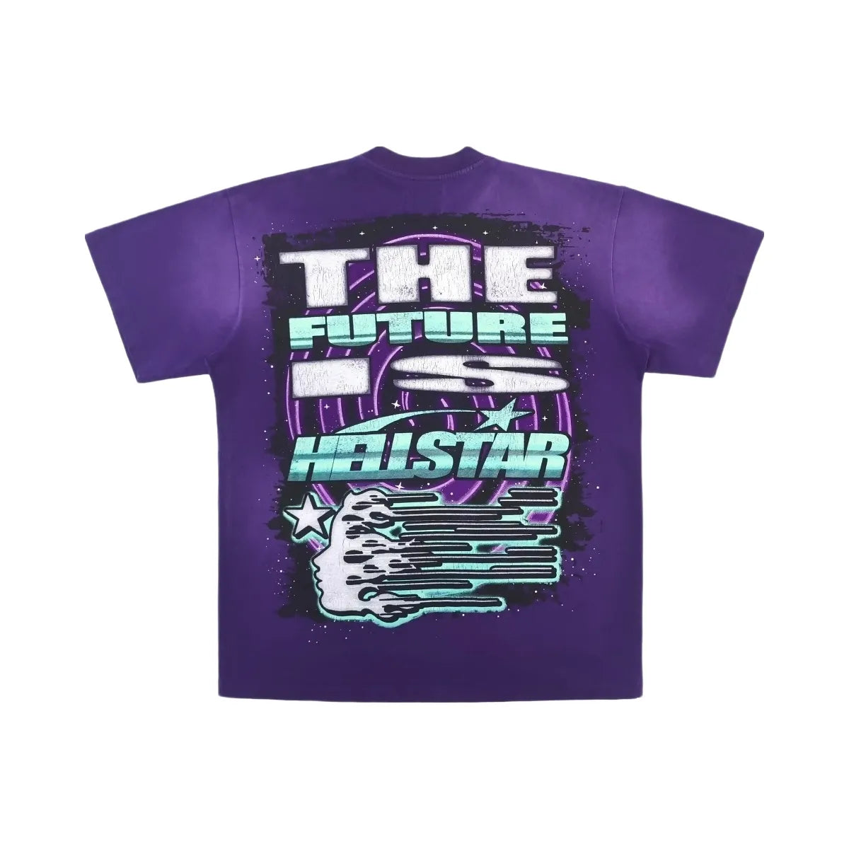 Hellstar Goggles T Shirt Purple