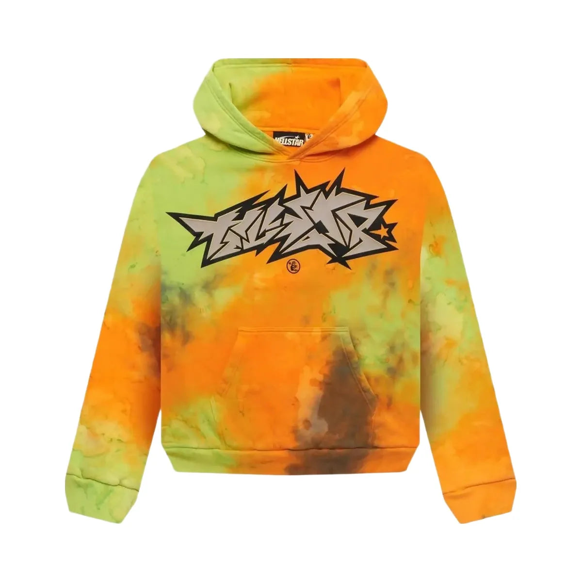 Hellstar Halloween Vomit Hoodie Orange