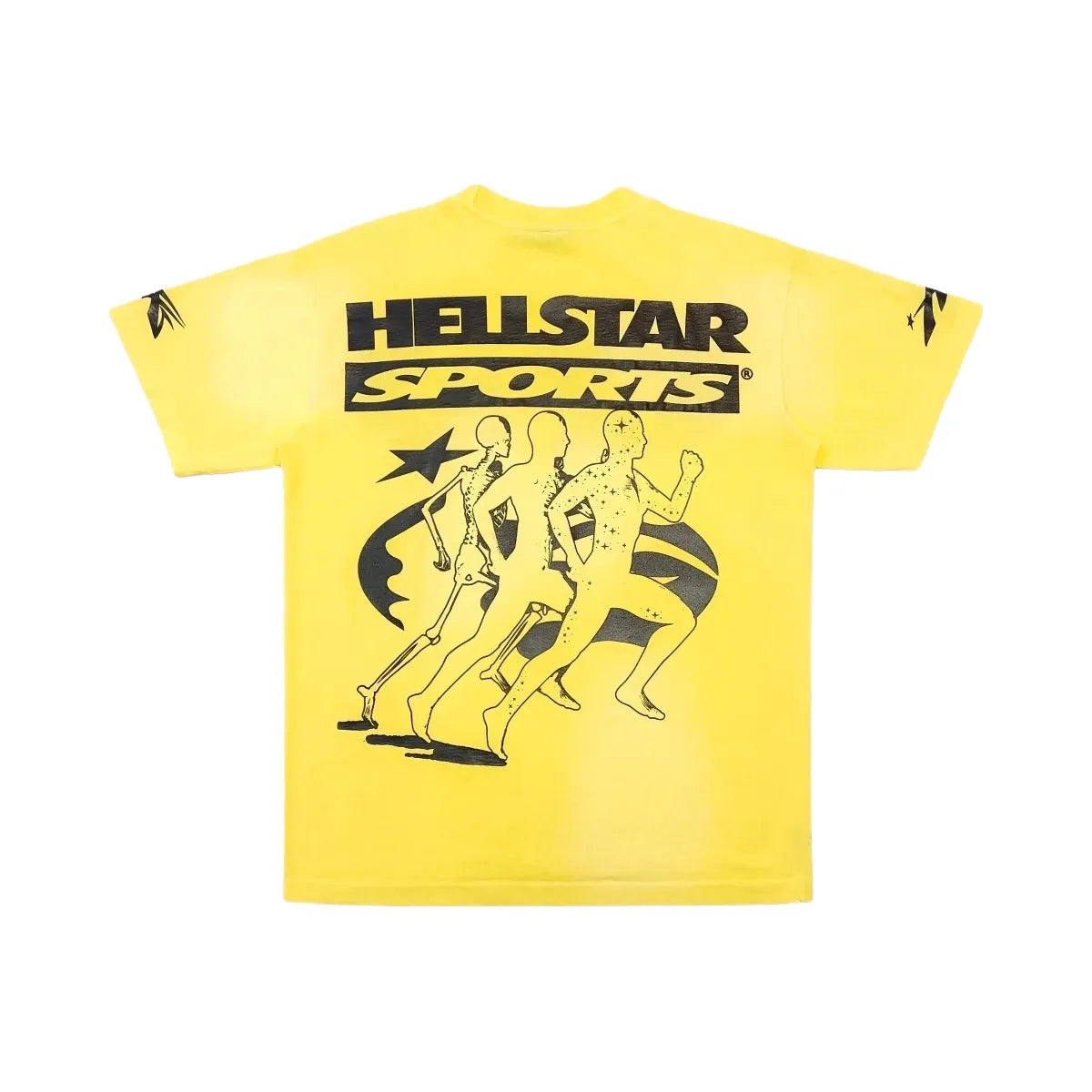 Hellstar Marathon T Shirt Yellow