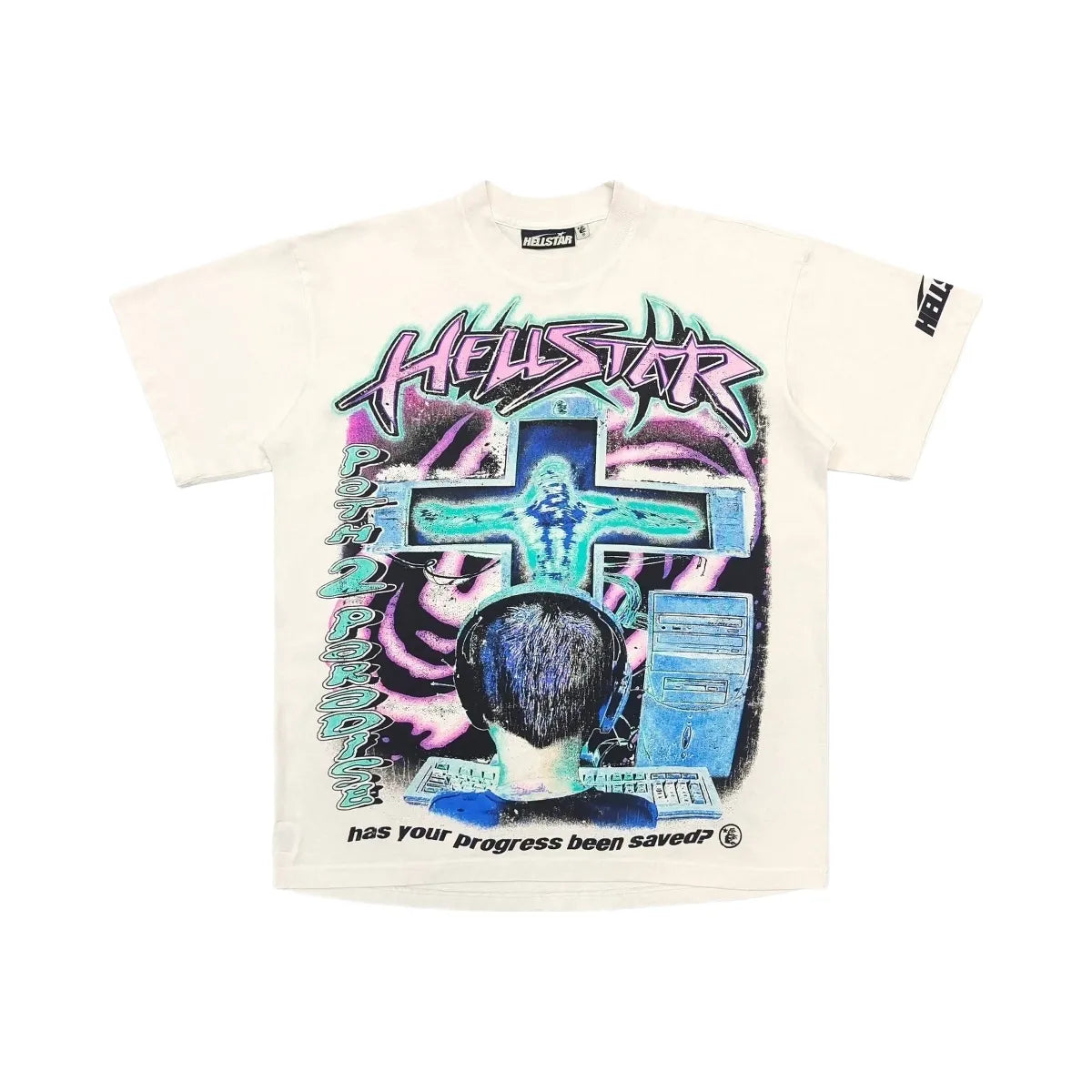 Hellstar Online T Shirt White