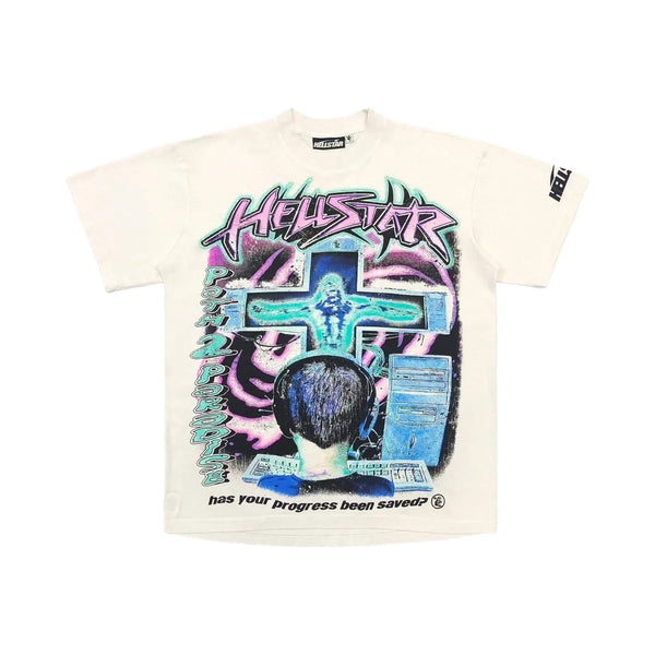 Hellstar Online T Shirt White