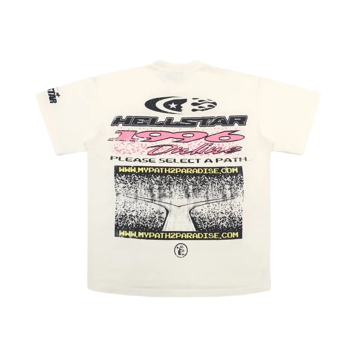Hellstar Pixel T Shirt White