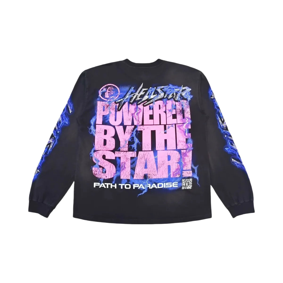 Hellstar Powered By The Star L S T-Shirt Black