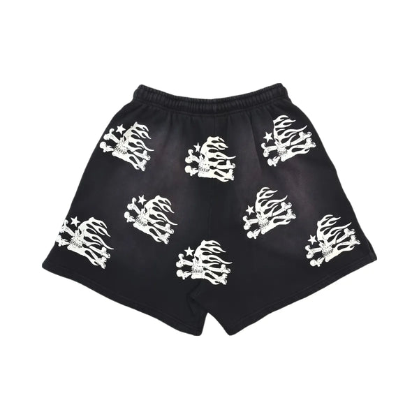 Hellstar Skull Shorts Black