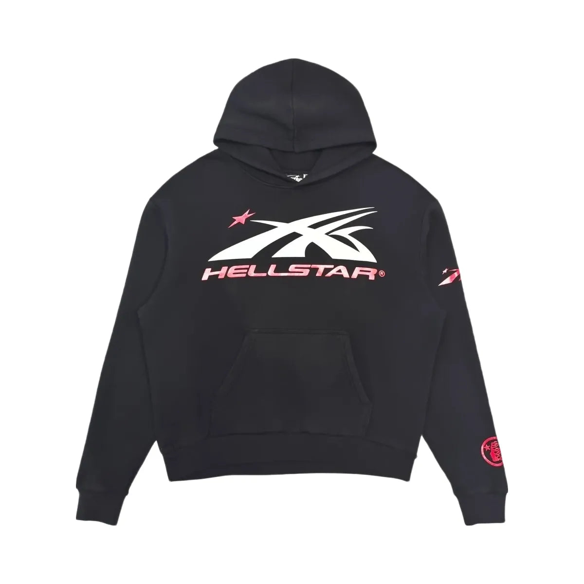 Hellstar Sport Logo Hoodie Black