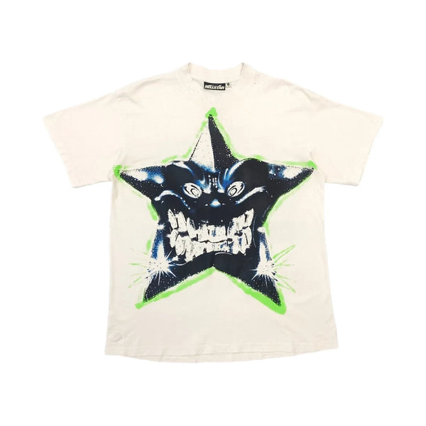 Hellstar Star T Shirt White