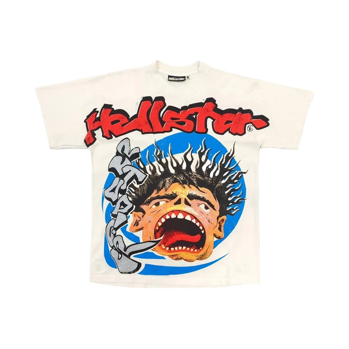 Hellstar Studios Screaming Kid T Shirt White