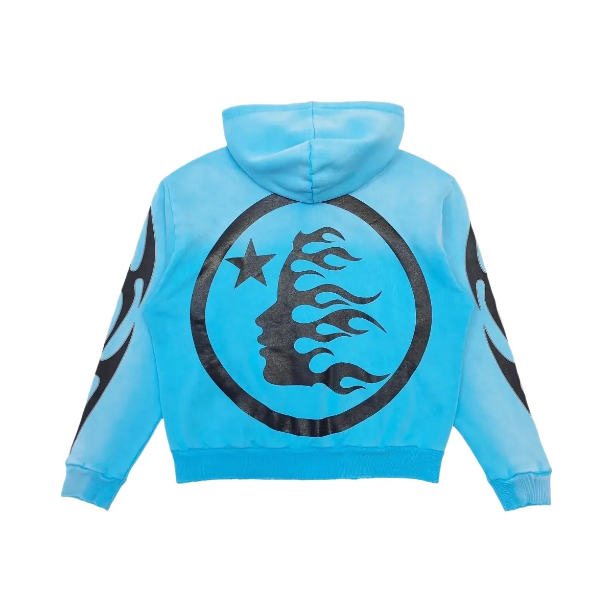 Hellstar Studios Zip Hoodie Blue
