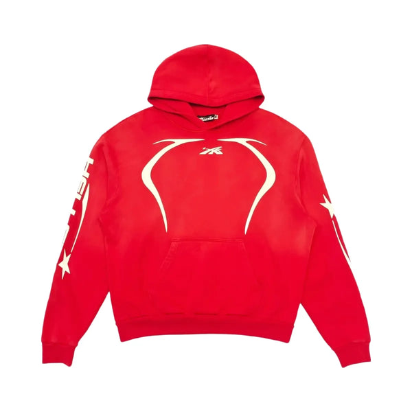 Hellstar Studios Zip Hoodie Red