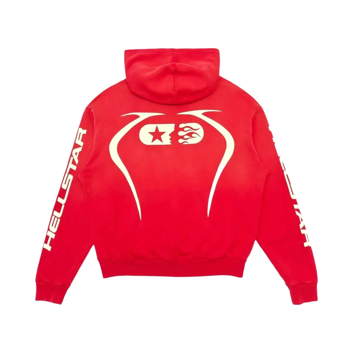 Hellstar Studios Zip Hoodie Red