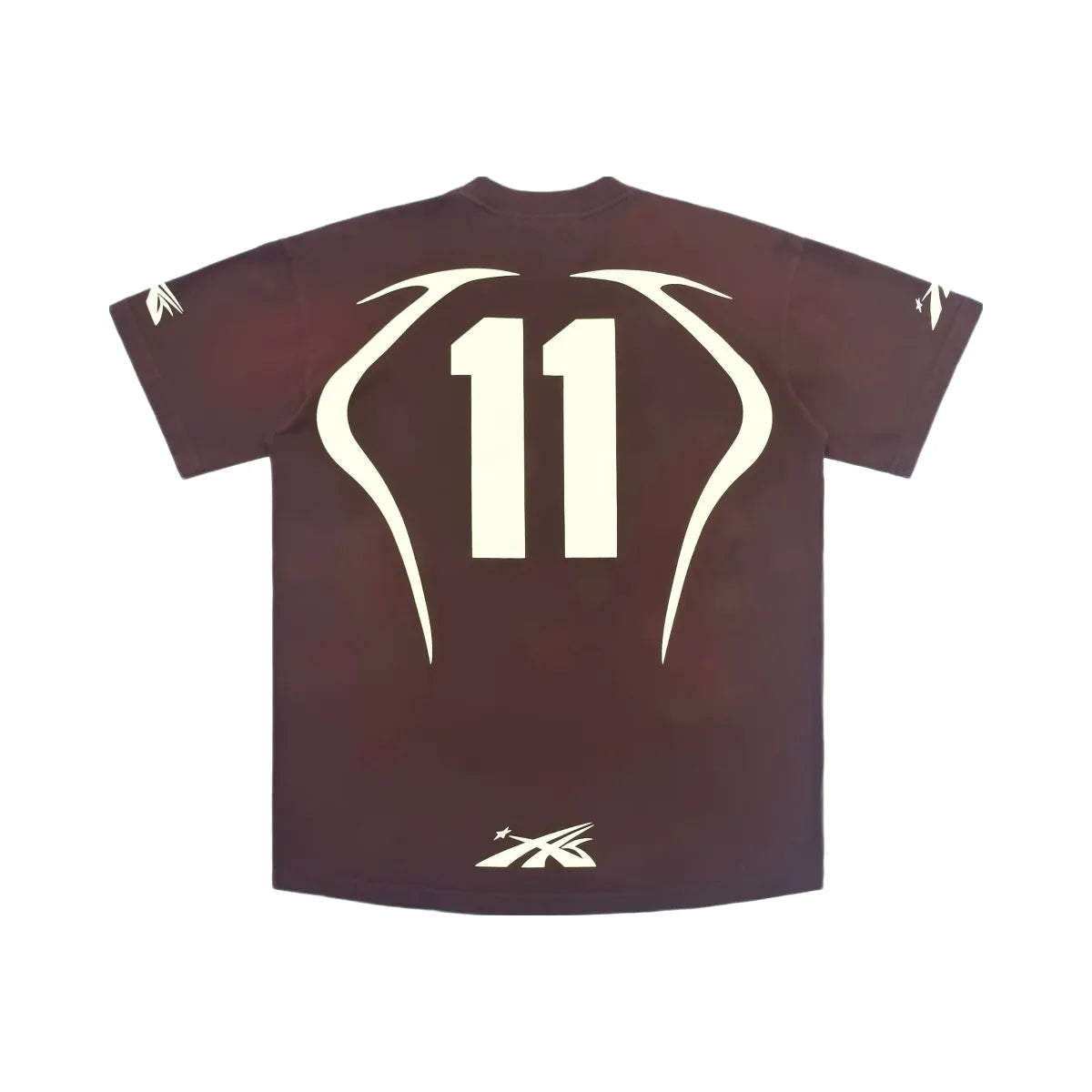 Hellstar Warm Up T-Shirt Brown