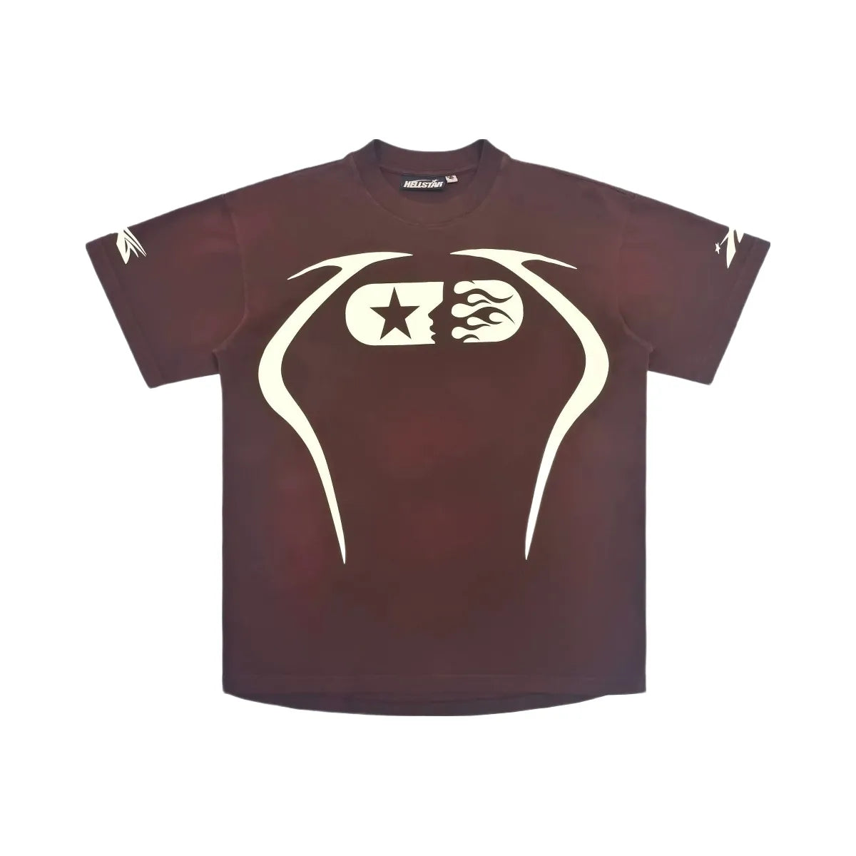 Hellstar Warm Up T-Shirt Brown