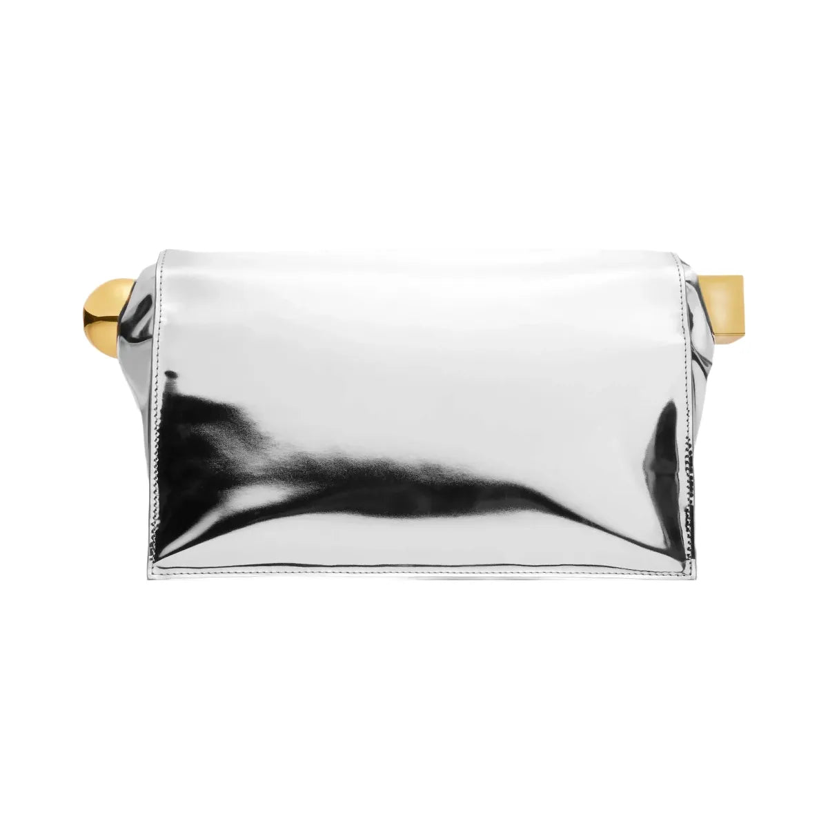Jacquemus La Pochette Rond Carré Silver