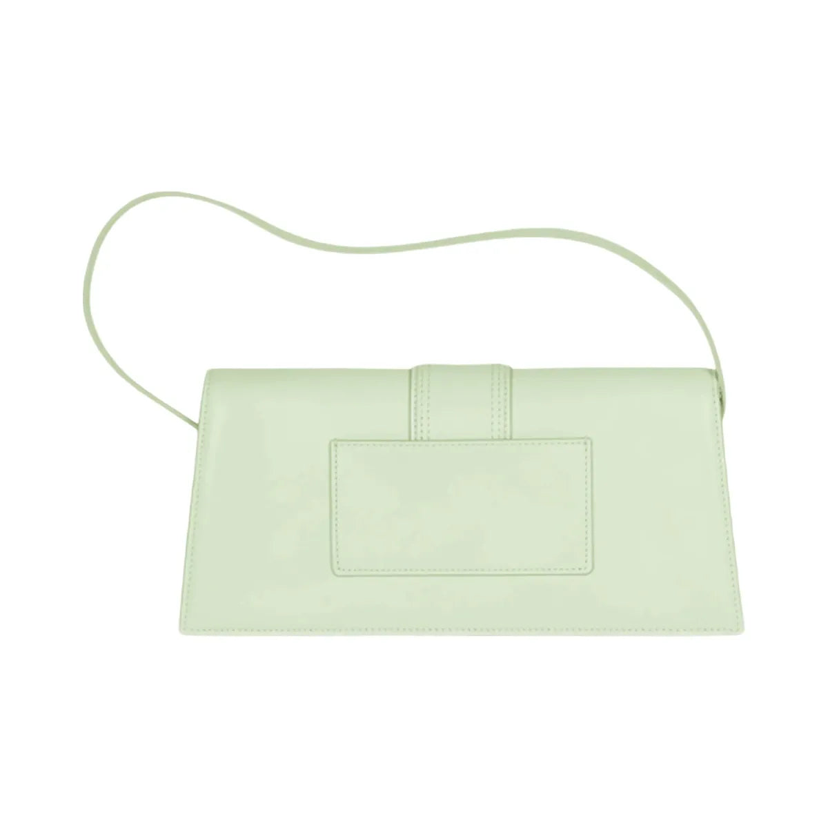 Jacquemus Le Bambino Long Flap Shoulder Bag Light Green