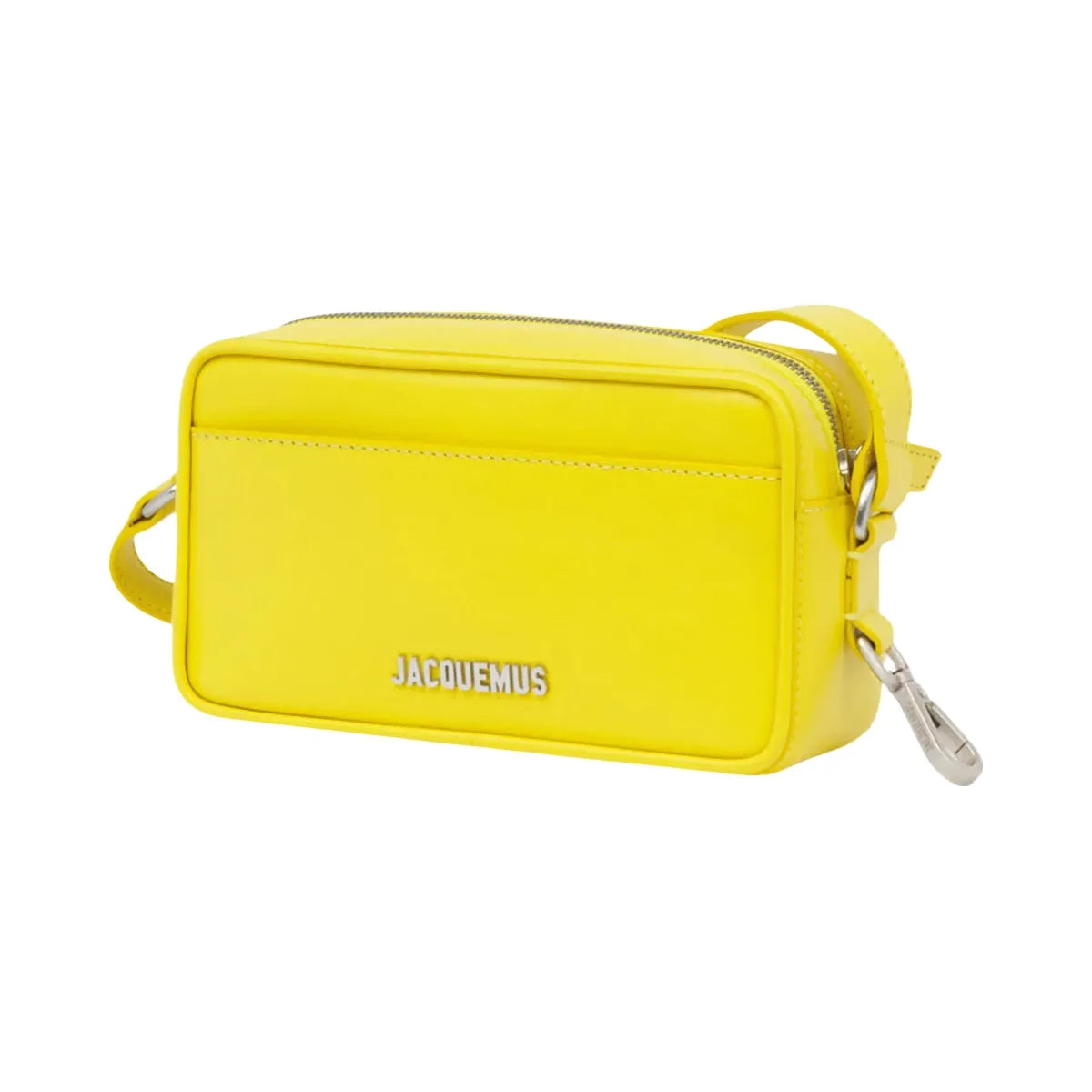 Jacquemus Le Baneto Strapped Pochette Bag Yellow