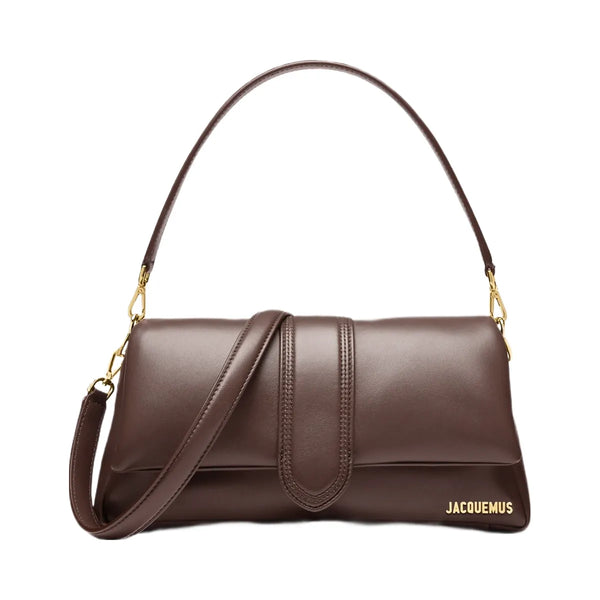 Jacquemus The Bambimou Soft Padded Leather Bag Medium Brown