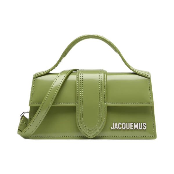 Jacquemus The Bambino Mini Flap Bag Green
