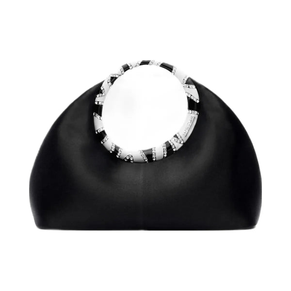 Jacquemus The Small Calino Mini Ring Handbag Black