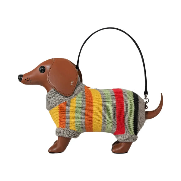 JW PEI Addison Dachshund Handbag Multicolor