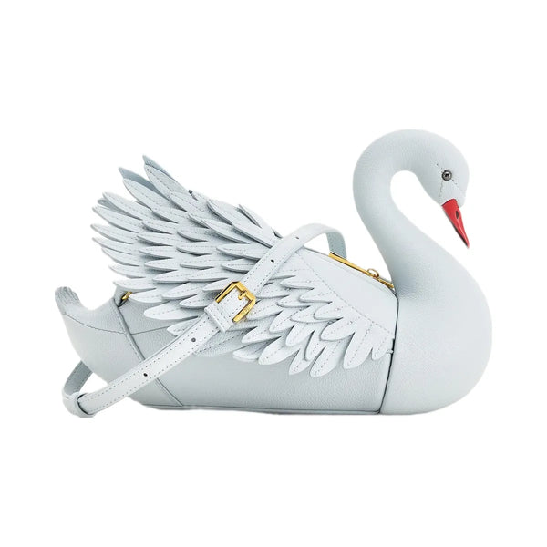 JW PEI Alani Swan Shaped Crossbody Bag Light Blue