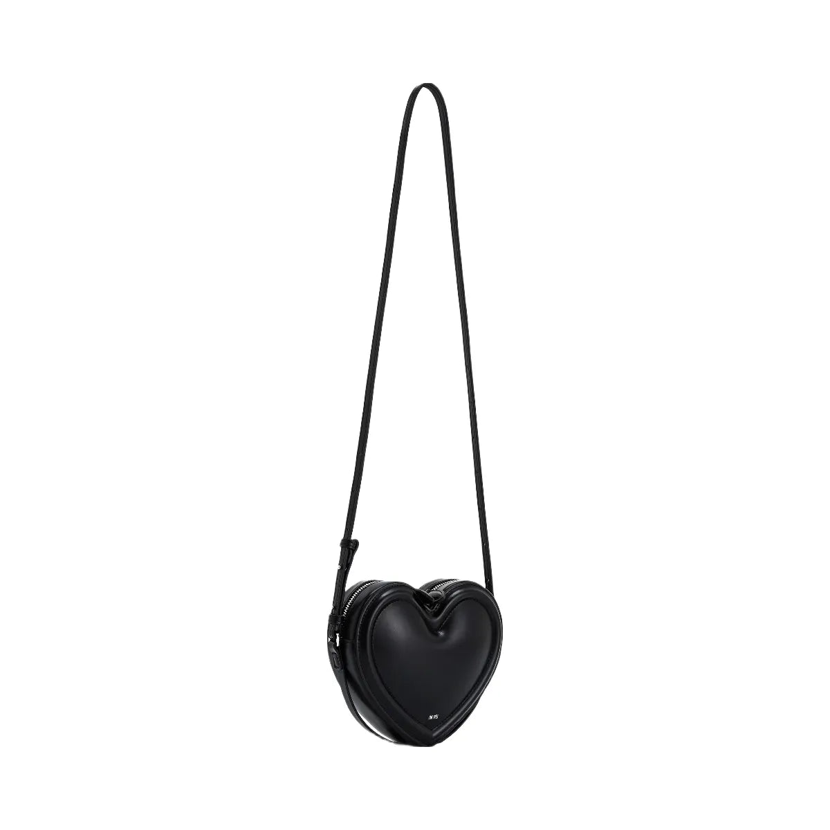 JW PEI Arlene Heart Shaped Bag Black