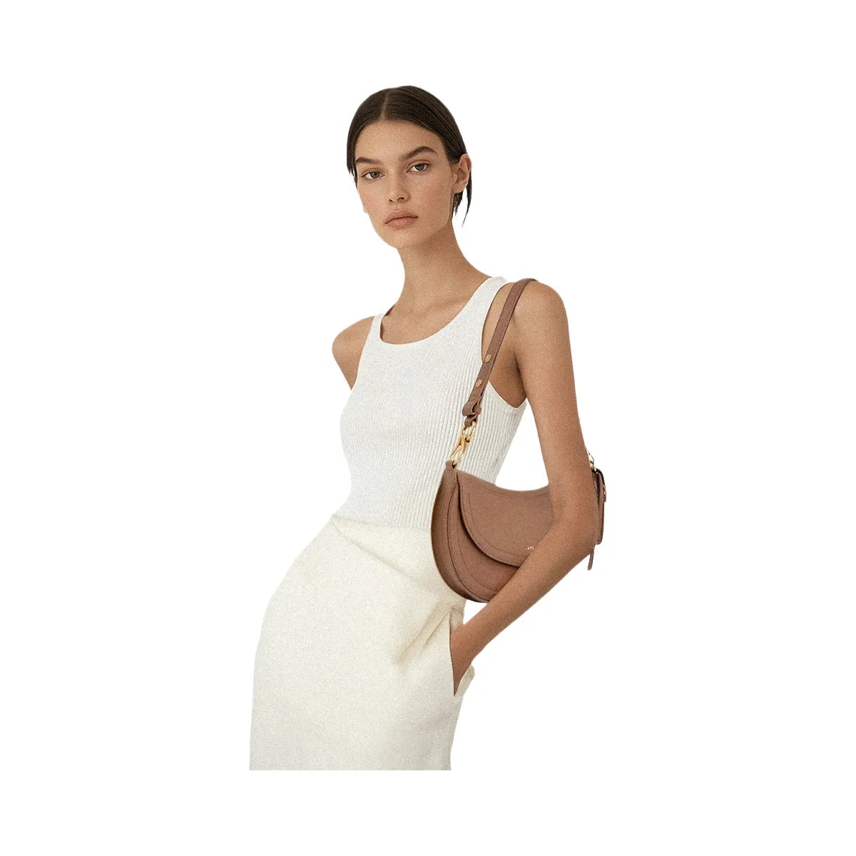 JW PEI Ashlie Crossbody Bag Brown