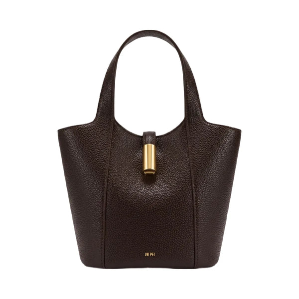 JW PEI Bella Bucket Bag Dark Brown