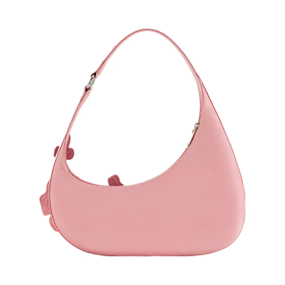 JW PEI Harlee Embroidered Shoulder Bag Pink