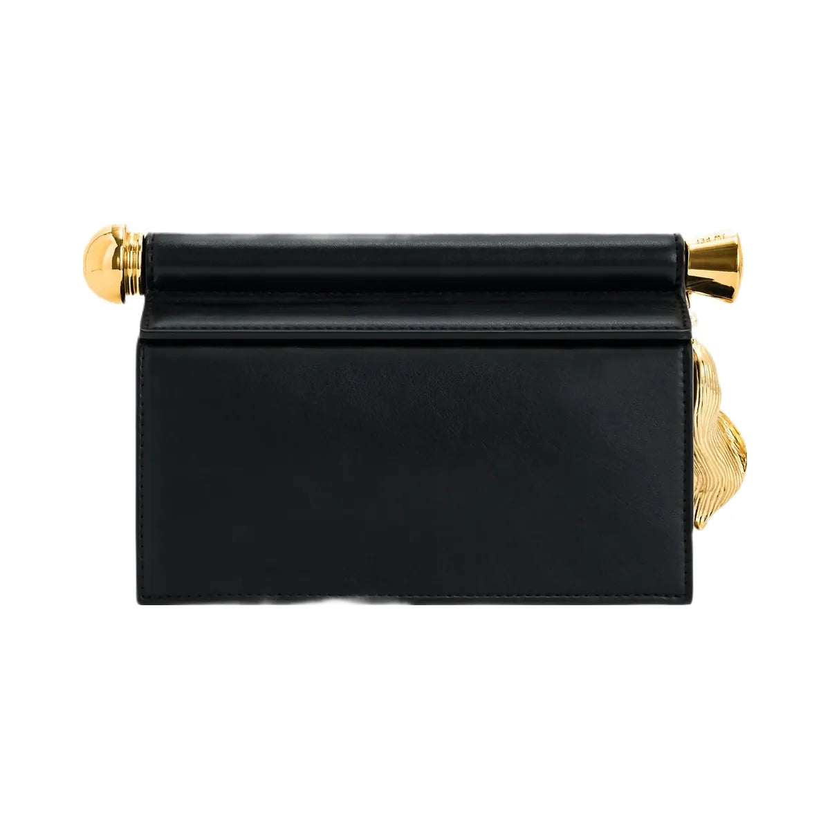 JW PEI Holly Metal Pendant Embellished Clutch Black