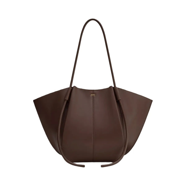 JW PEI Nala Wide Tote Bag Deep Brown