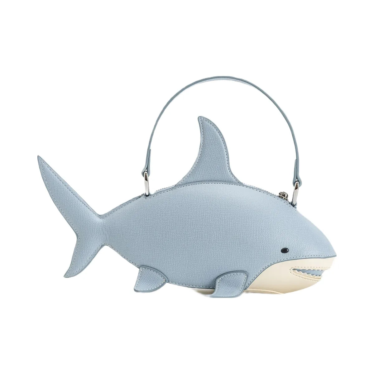 JW PEI Nerys Shark Look Top Handle Bag Light Blue
