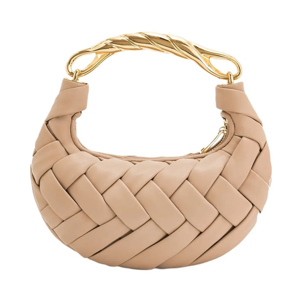 JW PEI Orla Weave Handbag Almond