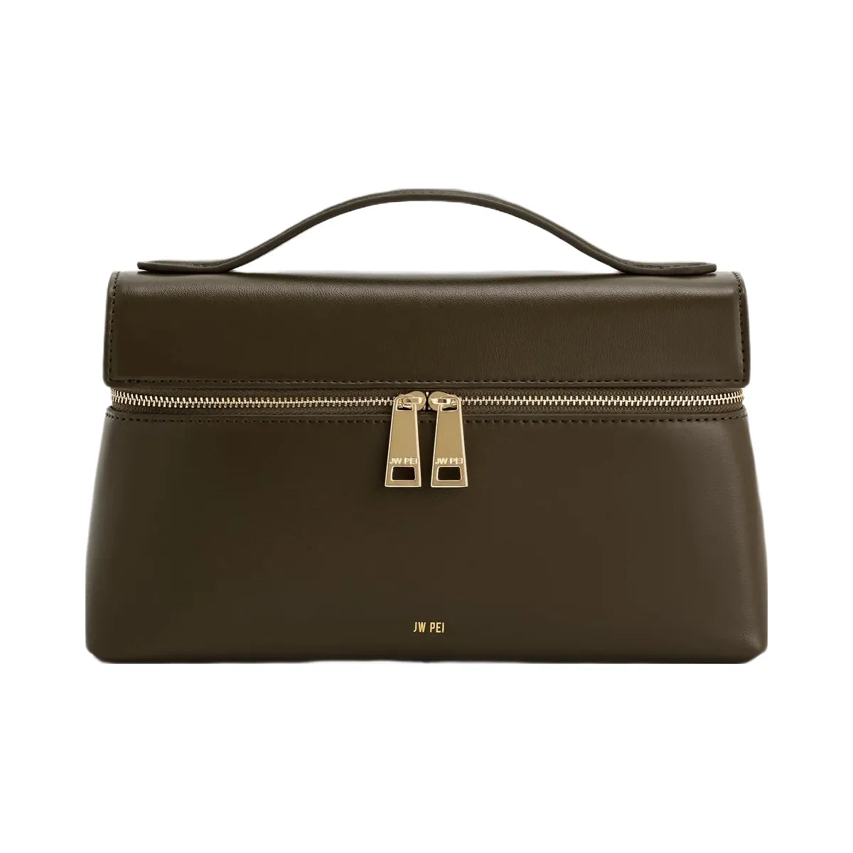 JW PEI Thea Top Handle Bag Dark Olive