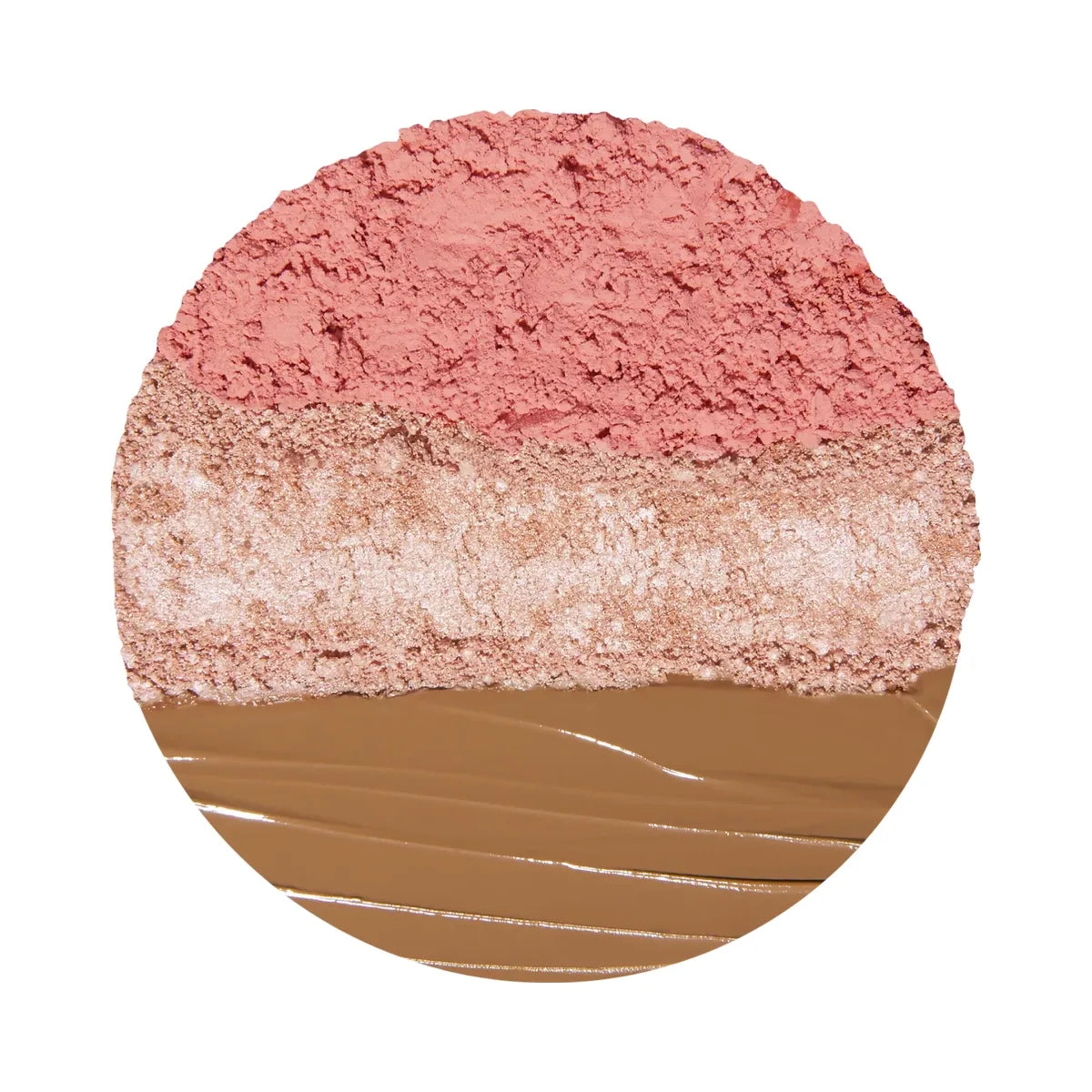 Kaja Play Bento Cream Bronzer Powder Blush & Highlighter Trio