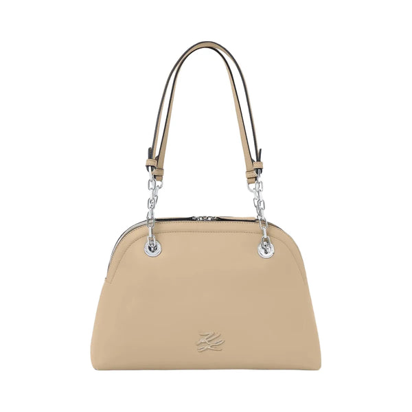 Karl Lagerfeld Autograph Medium Bowling Bag Safari