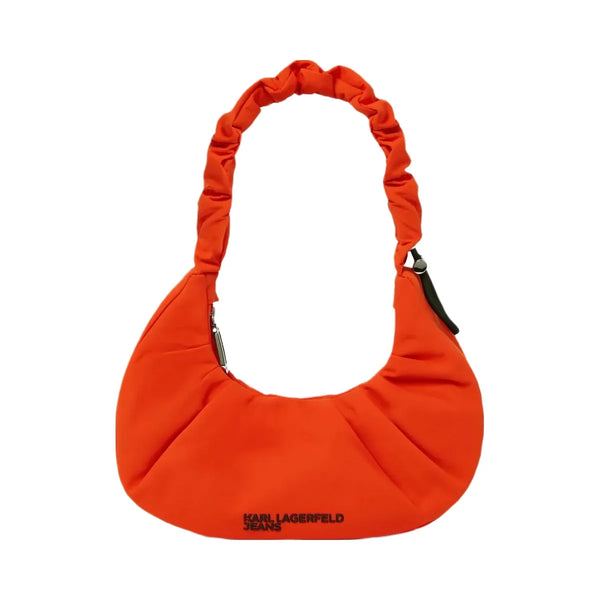 Karl Lagerfeld Gathered Small Hobo Bag Grenadine