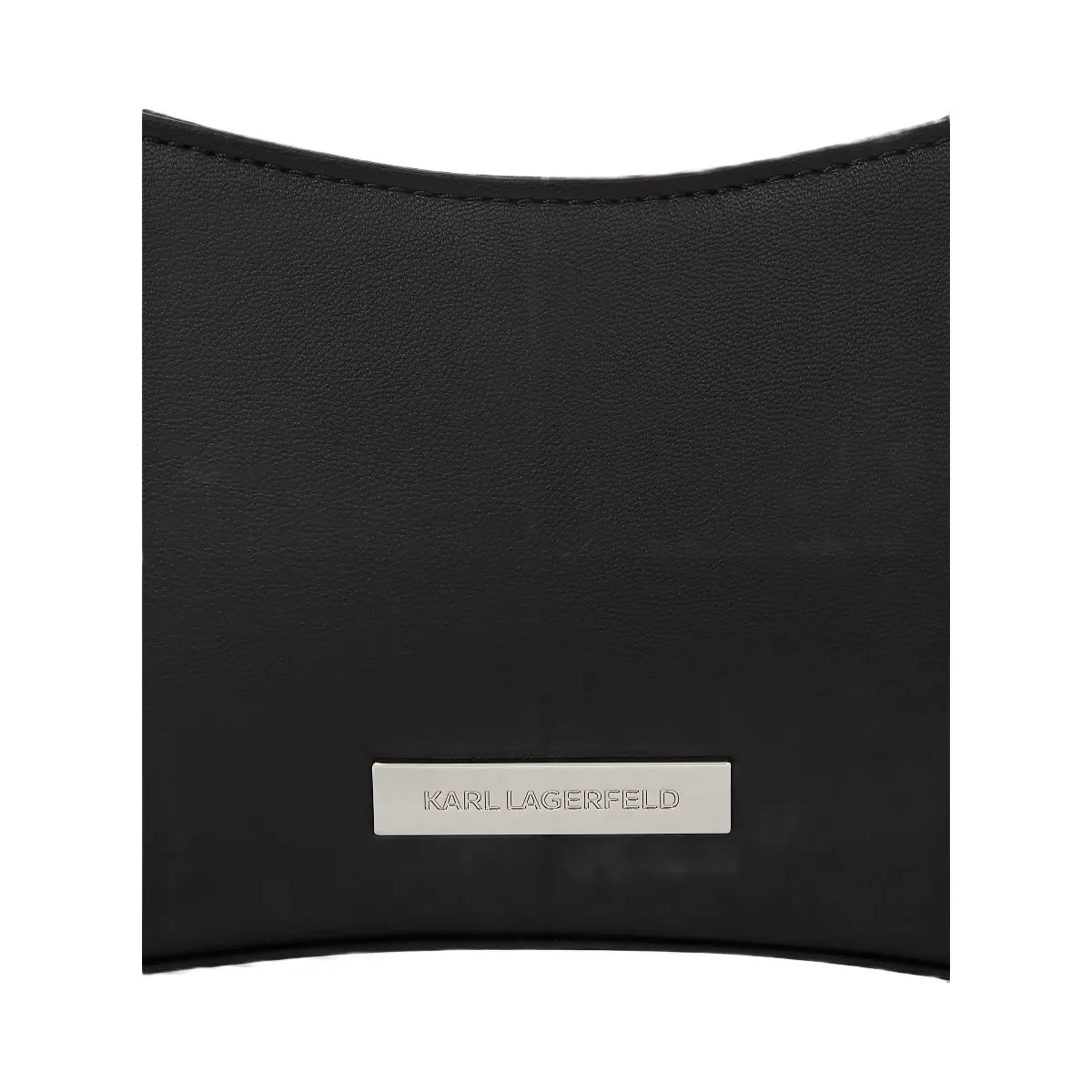 Karl Lagerfeld Ikon Smooth Mini Shoulder Bag Black