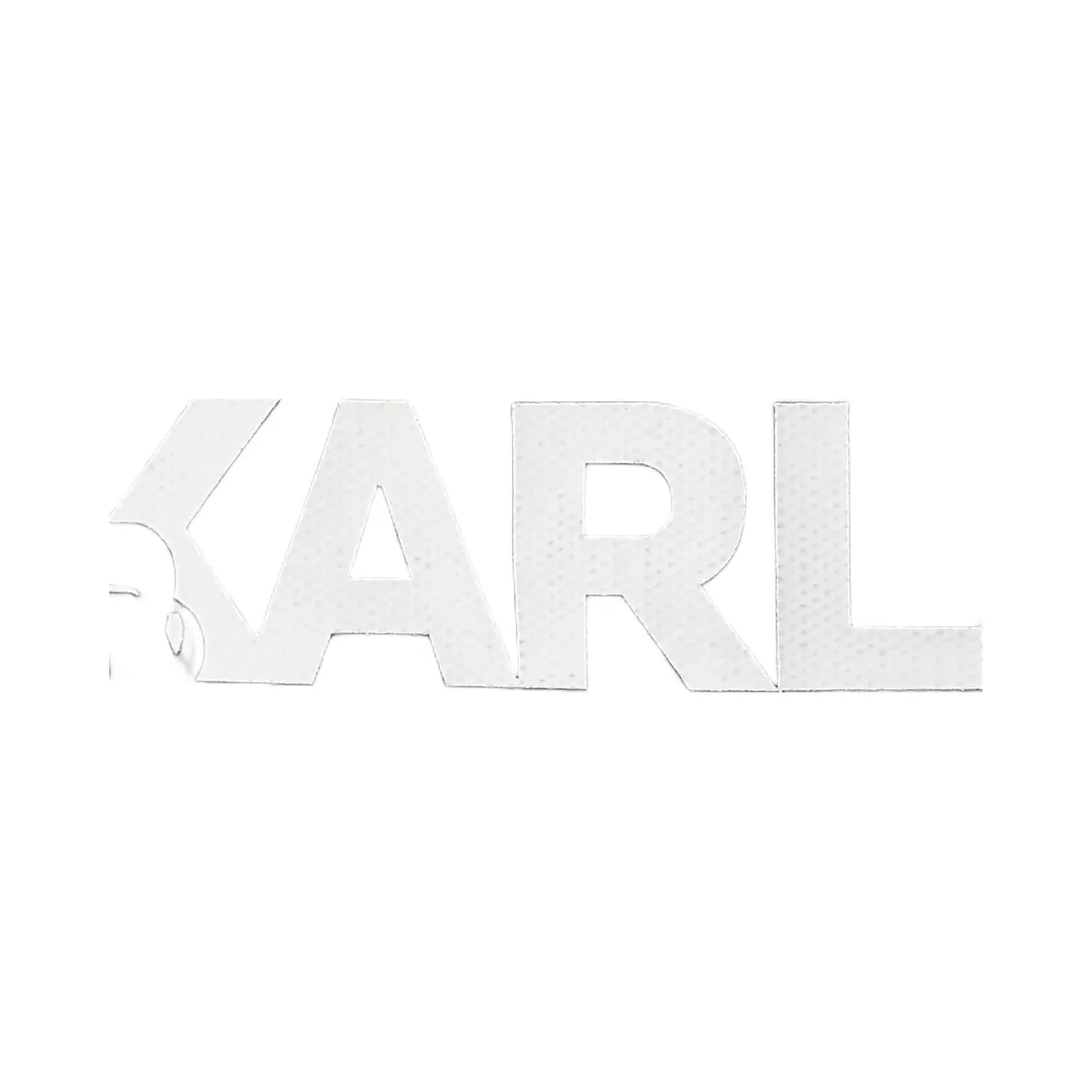 Karl Lagerfeld Logo Canvas Shopper Black