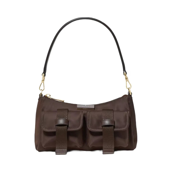 Kate Spade Carter Nylon Cargo Crossbody Bag Hot Fudge